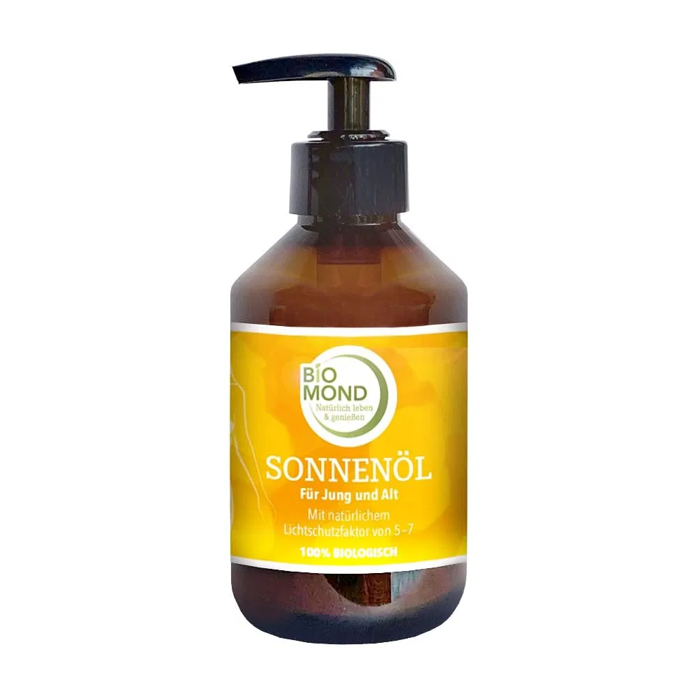 Органическое солнцезащитное масло «Sunoil» SPF 5-7 от BIOMOND Biomond