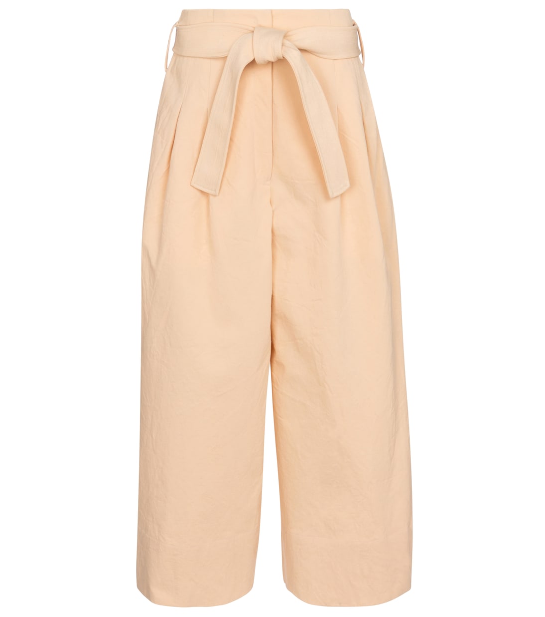 

Широкие брюки из хлопка с поясом Jil Sander, Medium Beige