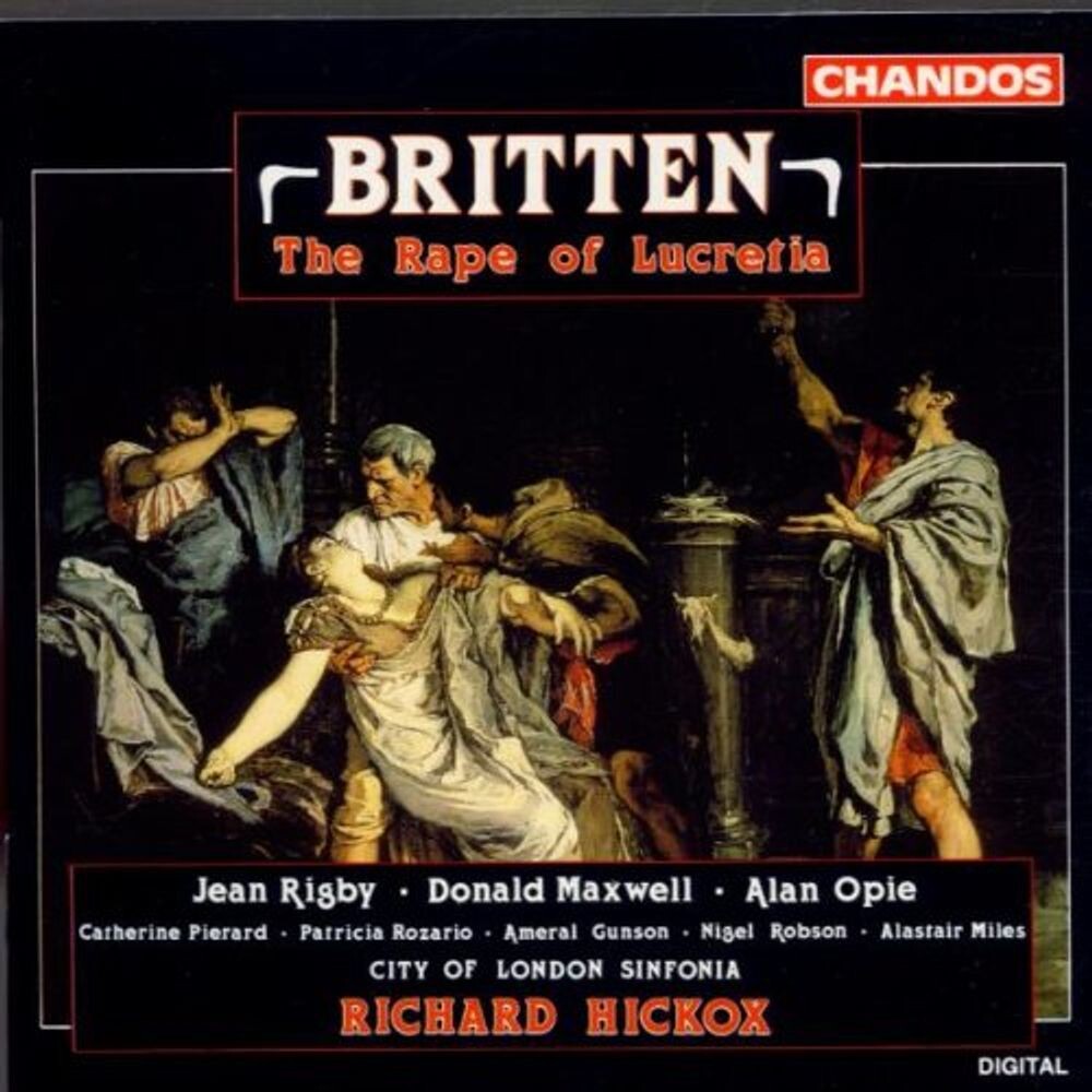 

Диск CD Rape Of Lucretia - Benjamin Britten