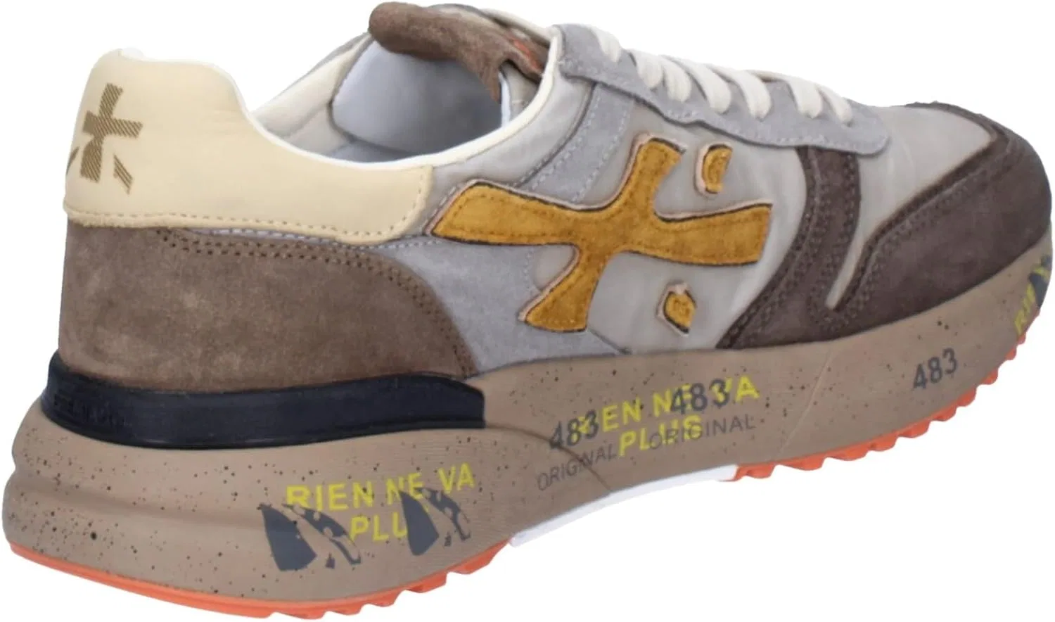 Кроссовки PREMIATA Shoe Mick 7866, Brown — фото 3