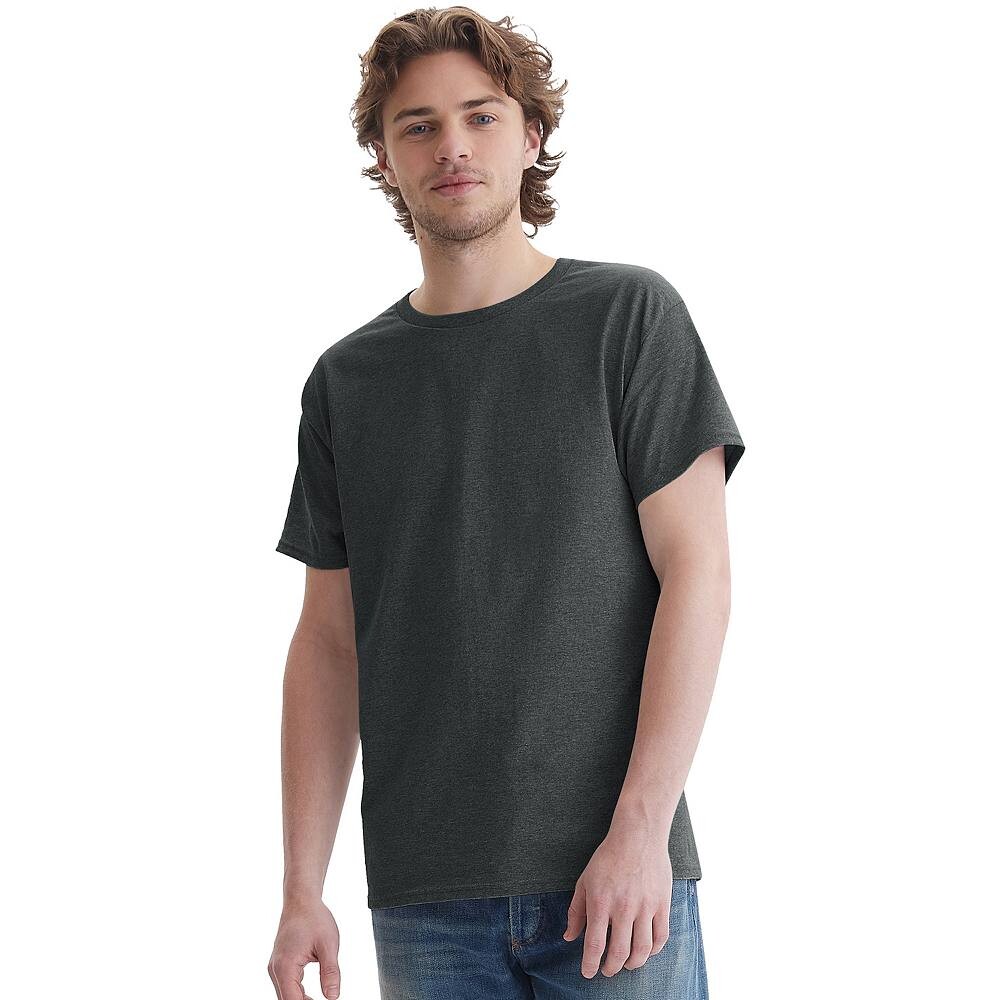 

Мужская хлопковая футболка Hanes Essentials (4 шт.), цвет Charcoal Heather