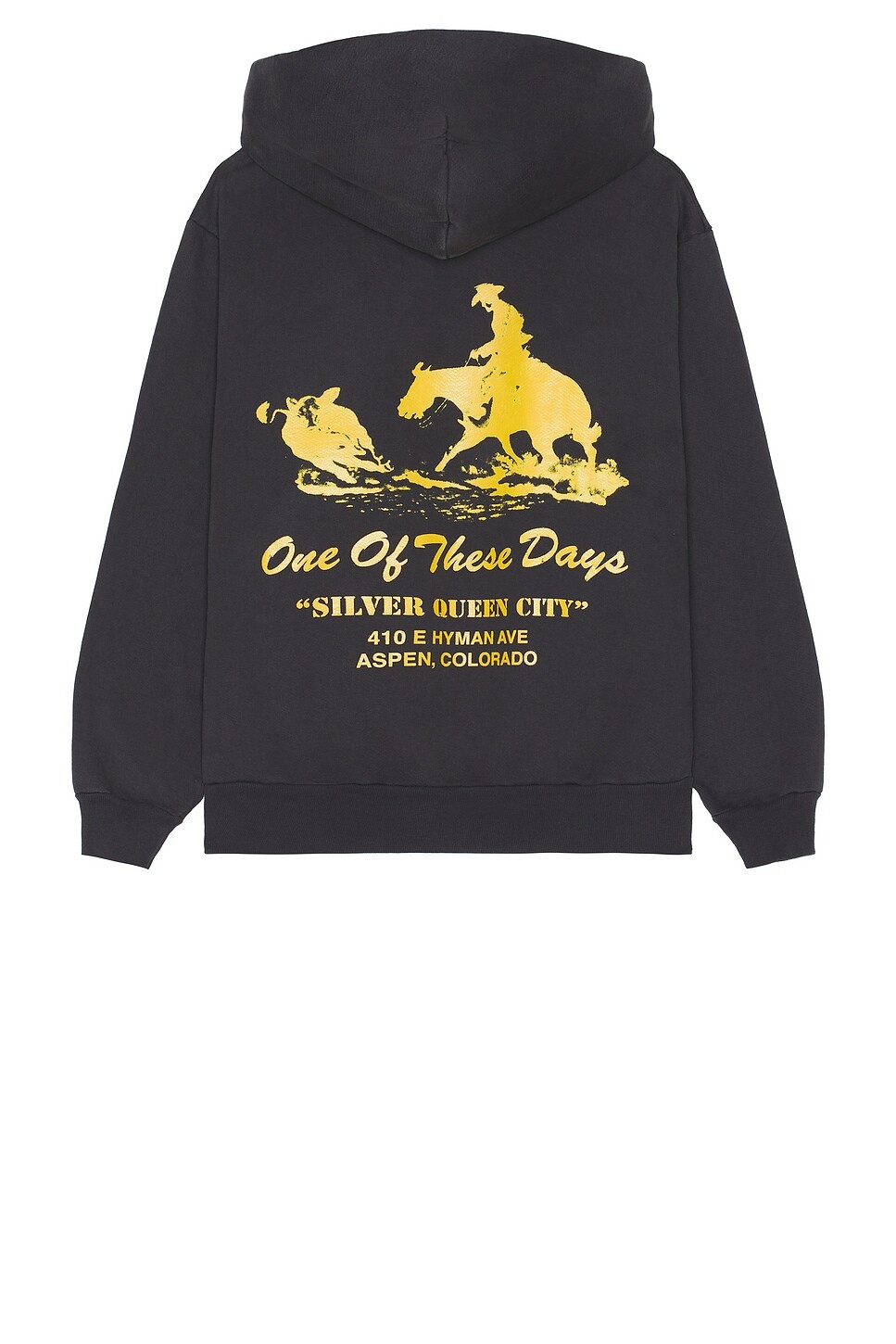 

Толстовка Silver Queen City из коллаборации с FWRD One Of These Days, цвет Washed Black