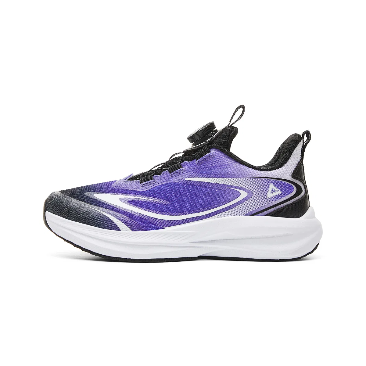 Детские беговые кроссовки PEAK Black/Colorful Blue