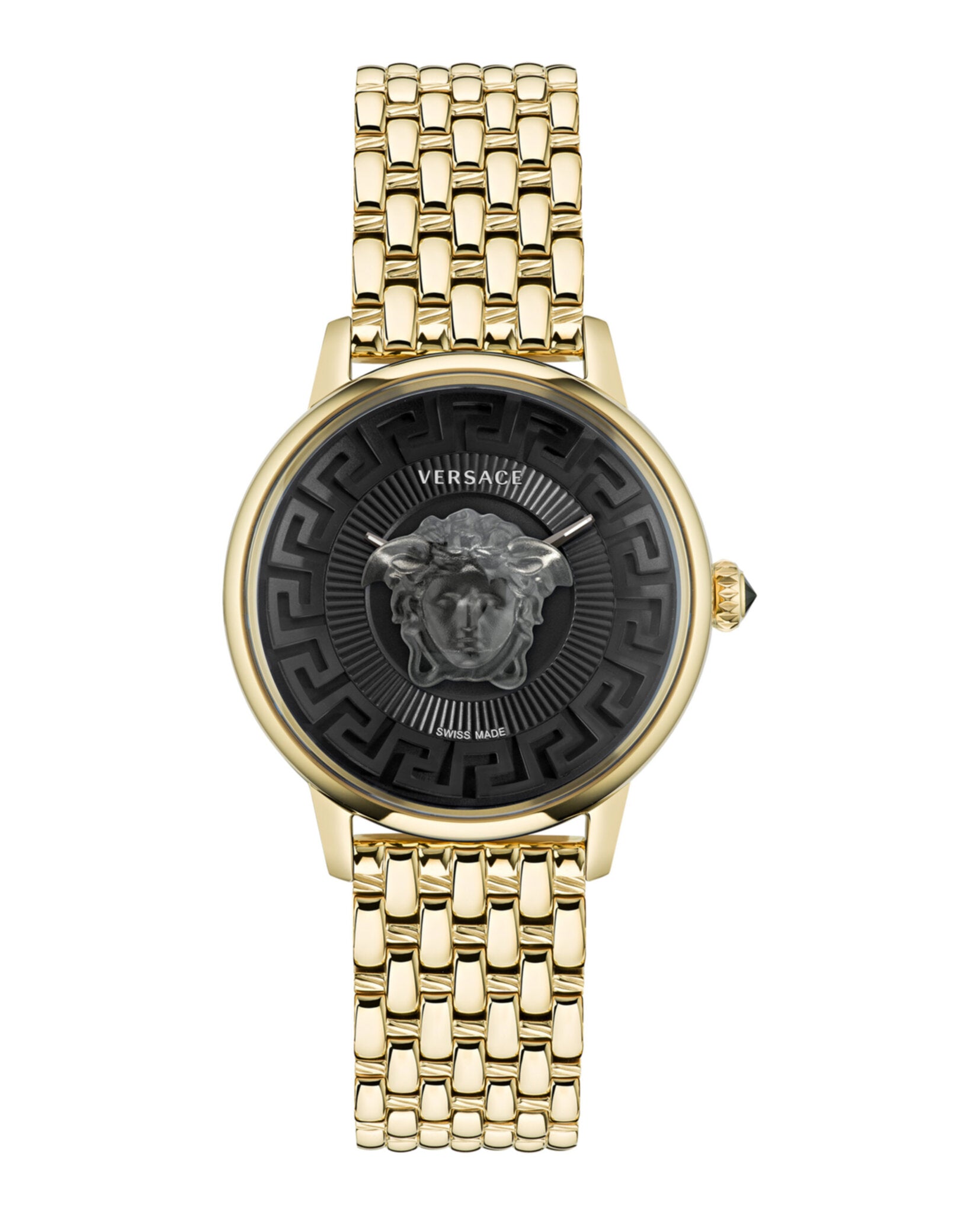 

Часы женские Versace, цвет gold/ip yellow gold/black