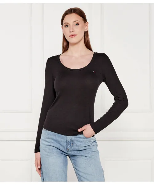

Блуза Regular fit Tommy Jeans, черный