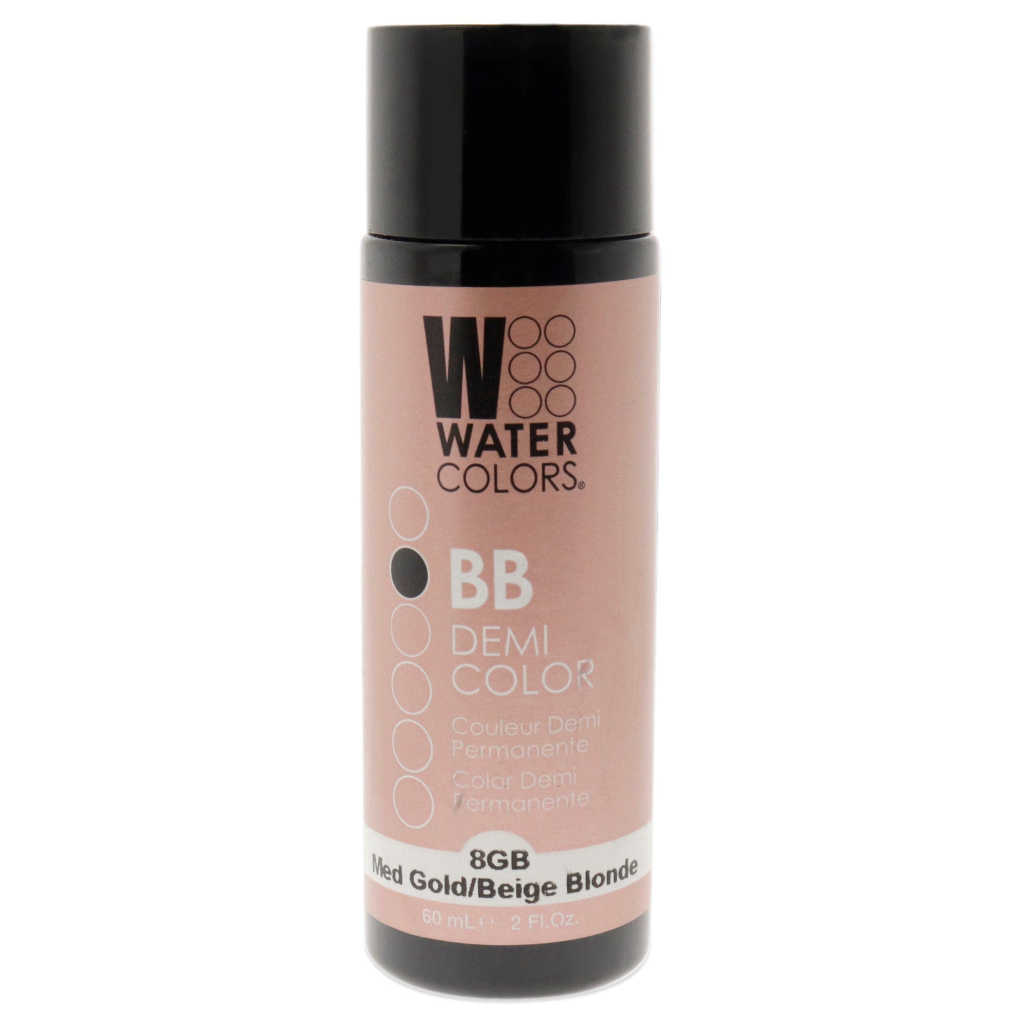 

Полуперманентная краска для волос Watercolors BB - 8GB, средне-золотисто-бежевый блонд от Tressa, для мужчин и женщин - 2 унции (57 г)