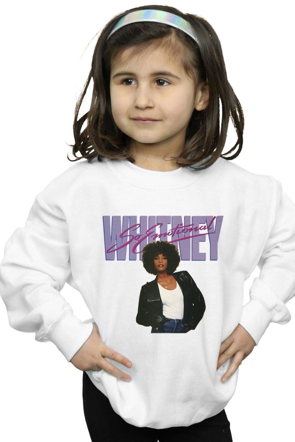 

Толстовка So Emotional с обложкой альбома Whitney Houston, белый