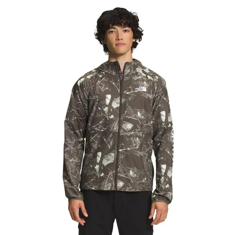 

Мужская ветровка The North Face Flyweight 2.0 NF0A82QQIPP зеленого цвета с принтом CLO646, зеленый