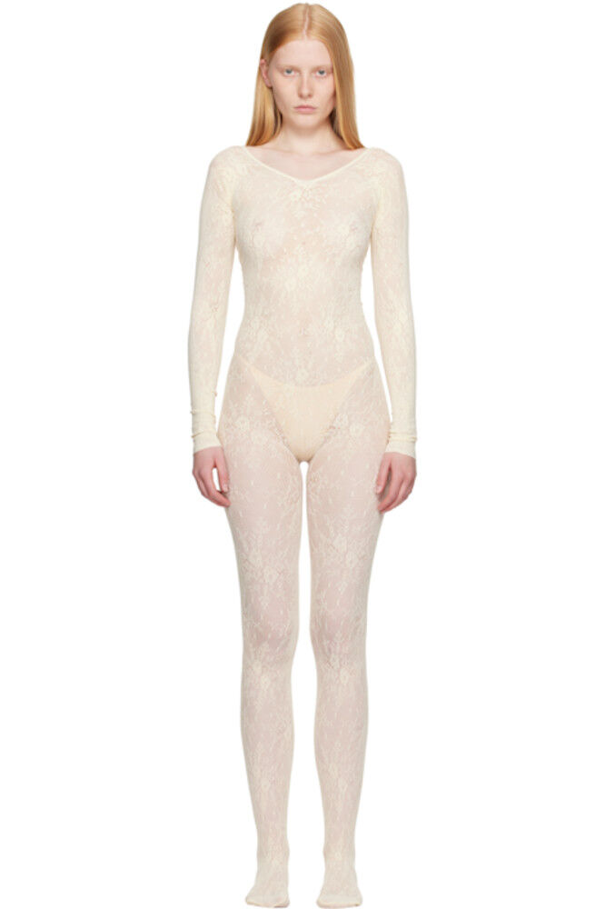 

Комбинезон из кружева Off-White Rosa Swedish Stockings