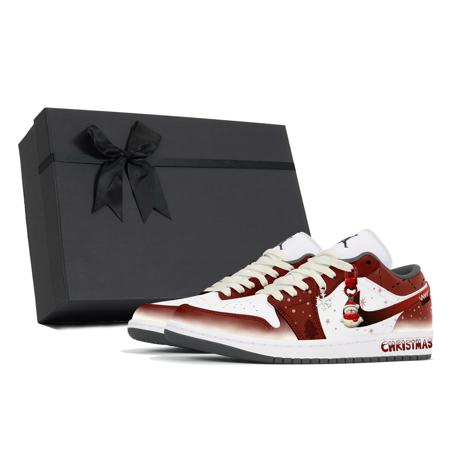 

Jordan Air 1 устойчивые к истиранию низкие баскетбольные кроссовки мужские red black white