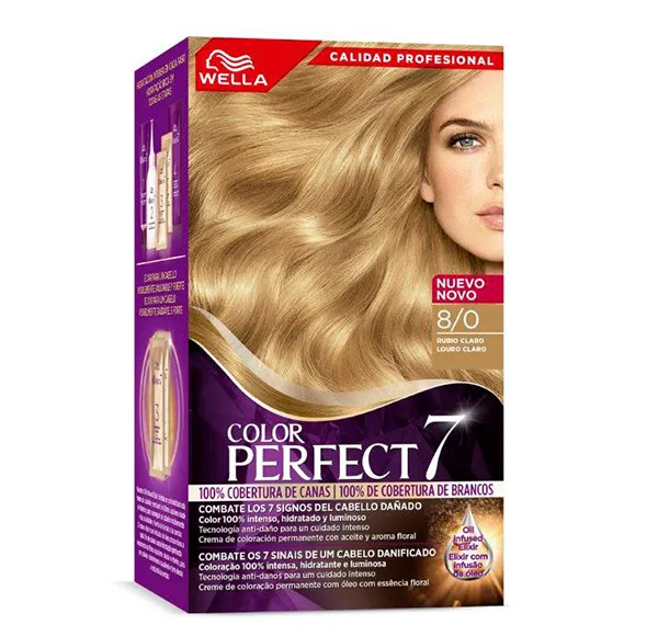 

Перманентное окрашивание Tinte Color Perfect Color Perfect 7, цвет rubio claro