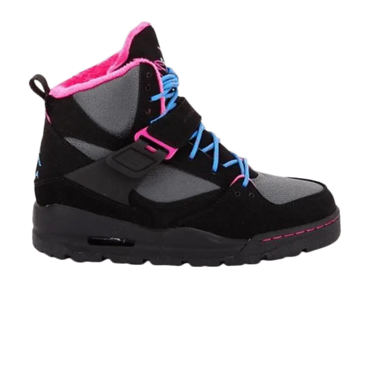 

Кроссовки Jordan Flight 45 TRK GS 'Black Vivid Pink', черный