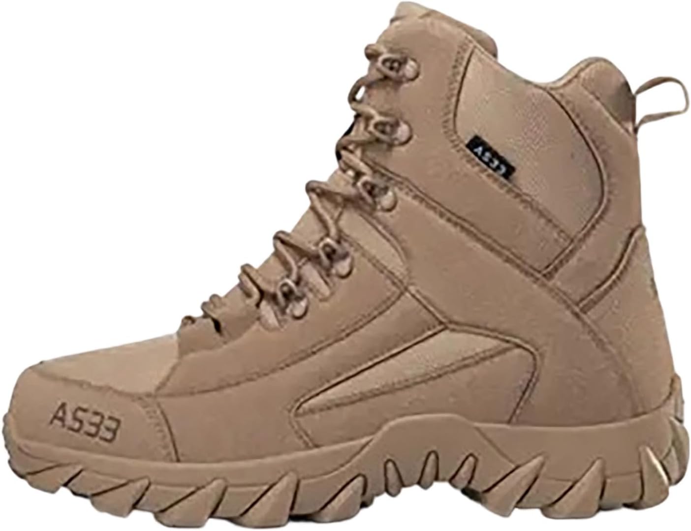 

Качественные мужские сапоги средней высоты, прочная обувь для работы на открытом воздухе, походов и тренировок с превосходным комфортом, поддержкой и улучшенными характеристиками Generic, коричневый