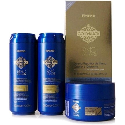 

Amend Gold Black Rmc System Q Набор для лечения Pos Keratin - 900 гр