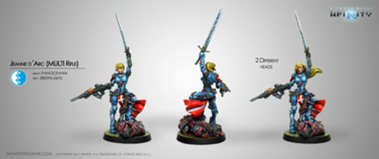 

Миниатюра Infinity: PanOceania - Jeanne d'Arc (Multi Rifle)