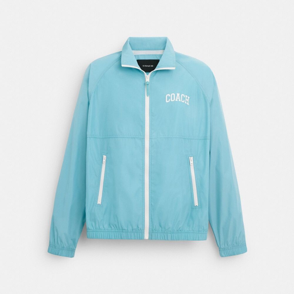 

Куртка COACH Track, цвет Faded Blue