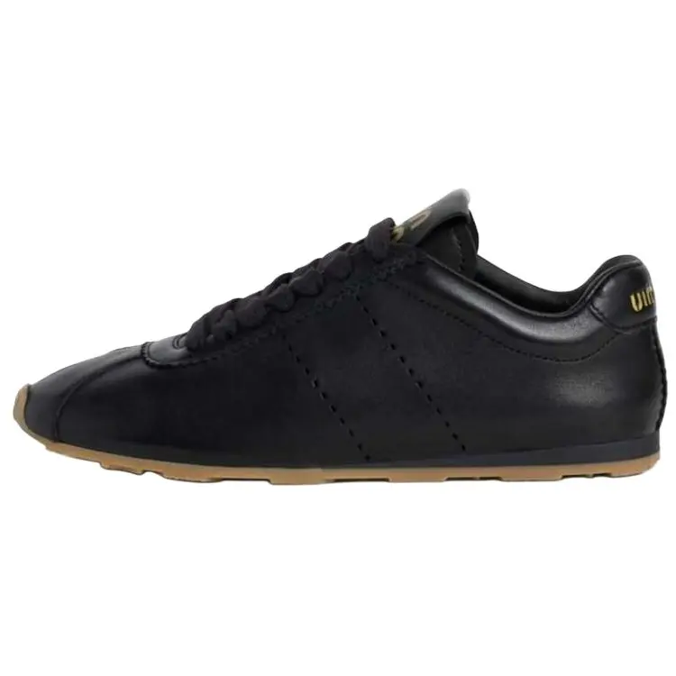Повседневные туфли Plume Low Top женские черные MIU MIU