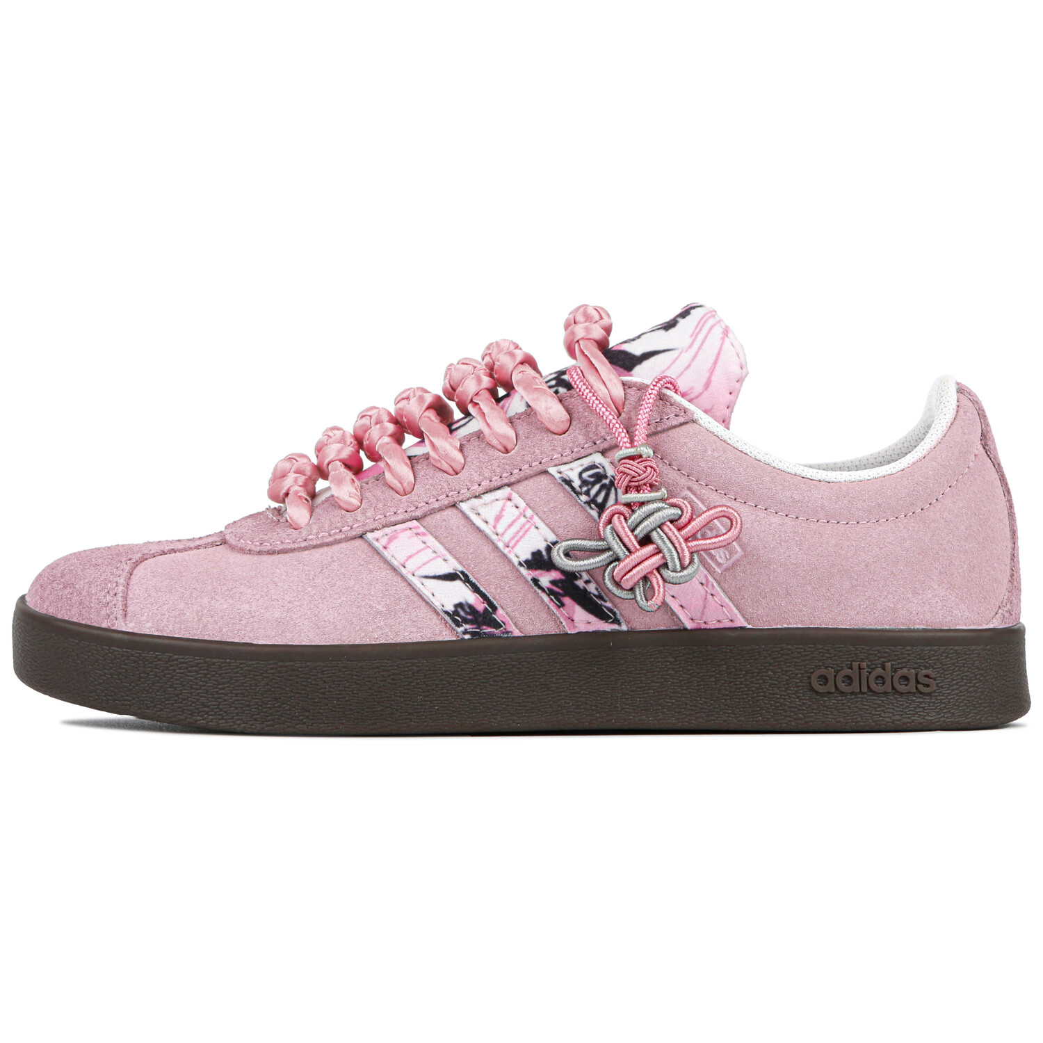 

Кроссовки adidas neo Vl Court Skateboarding Shoes Unisex Low-top Pink, цвет Peach