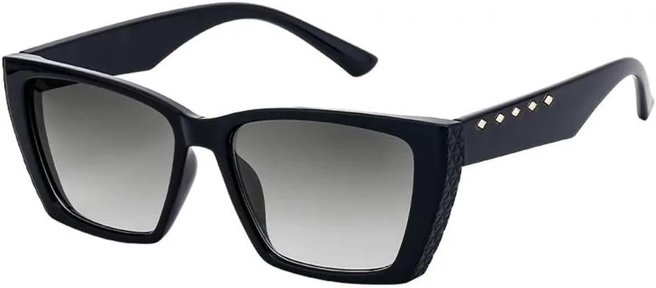 

Большие солнцезащитные очки «кошачий глаз» для женщин и мужчин, роскошные, сексуальные, винтажные, модные очки-щитки для дам, SUN1713 Generic, C3graygreen