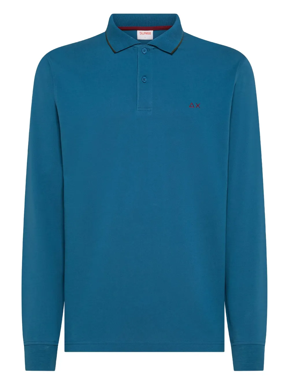 

Поло из пике Sun67, синий
