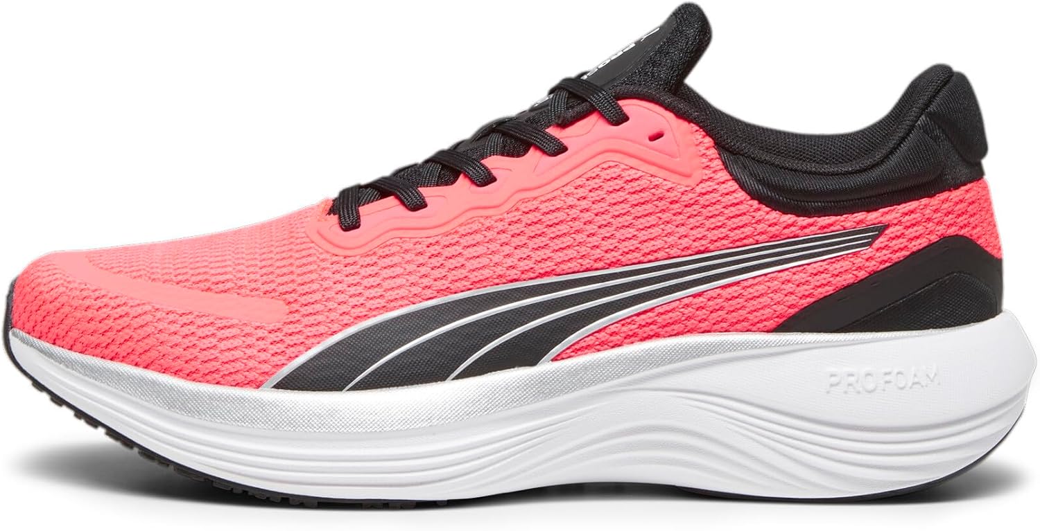 Мужские кроссовки для бега Puma Scend Pro, белый/черный — фото 2