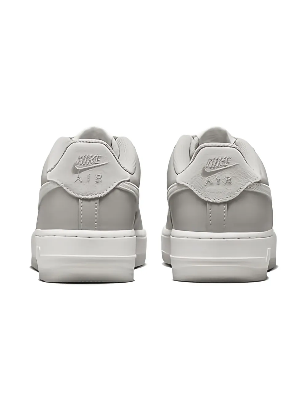 Кроссовки Air Force 1 Light Bone/Light Iron Ore/Summit White Nike Kids, серый — фото 4