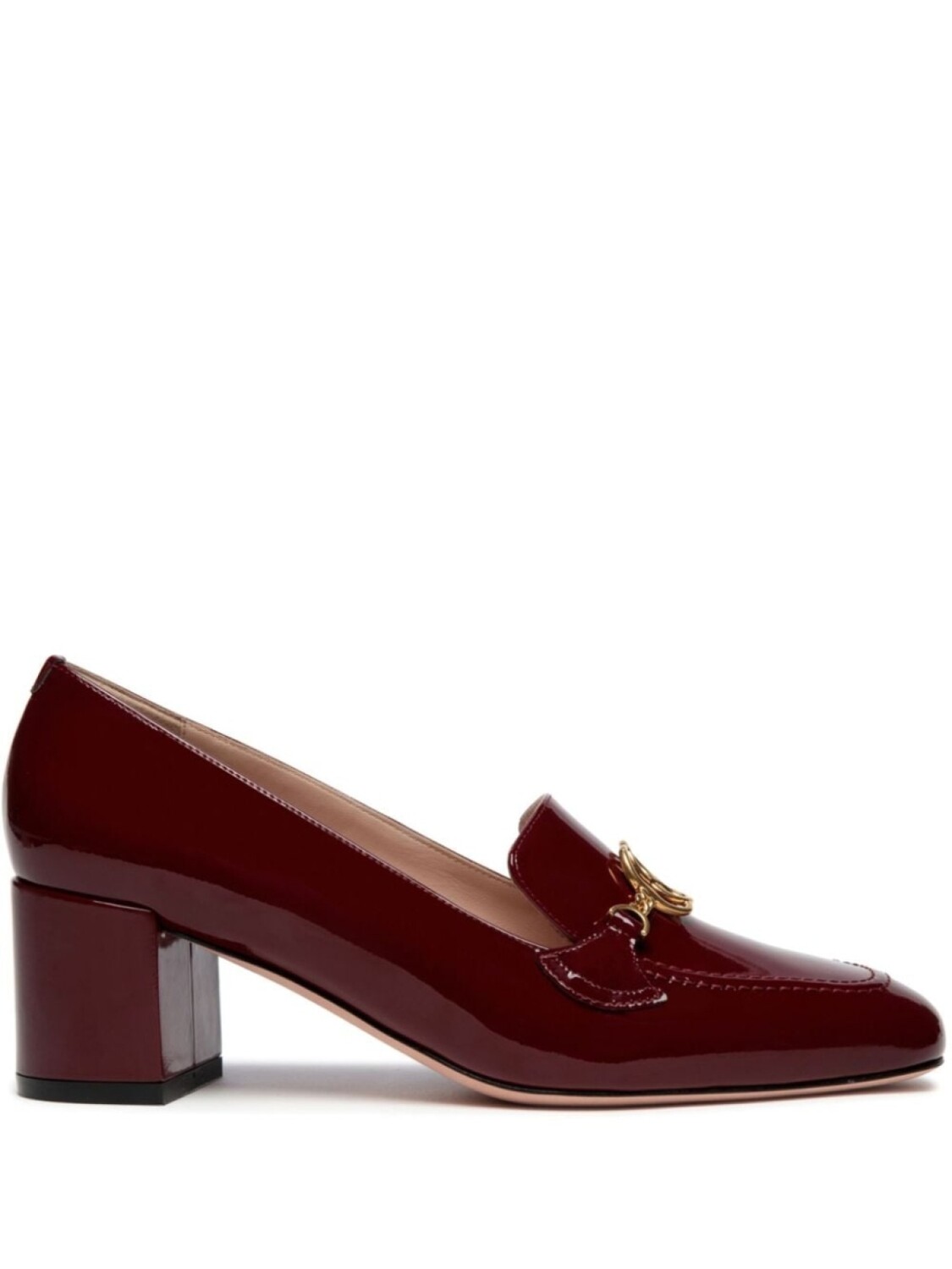 

Bally туфли-лодочки Obrien из кожи 50 мм, красный