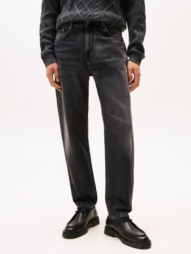 Хлопковые джинсы Harlem Regular Tapered Tommy Hilfiger — фото 4