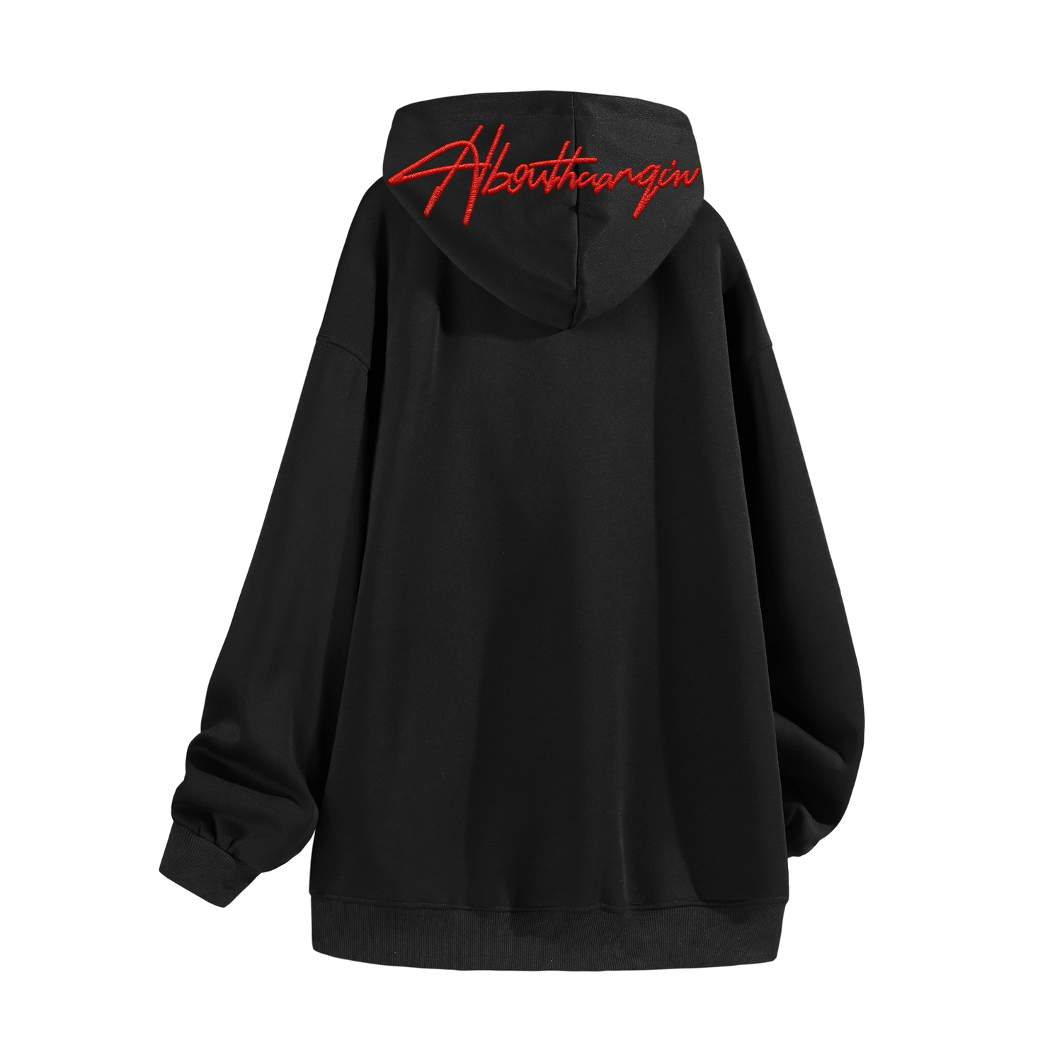 

Толстовка Unisex Hooded Thickened Heavyweight HUANQIU, черный (fleece-lined)