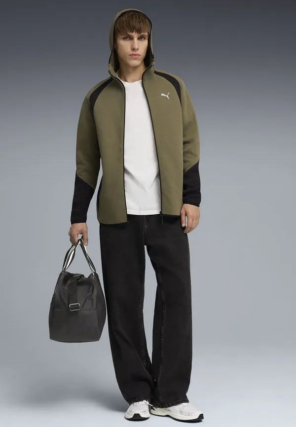 

Толстовка на молнии evostripe fz Puma, Loden Green, Зеленый, Толстовка на молнии evostripe fz Puma, Loden Green