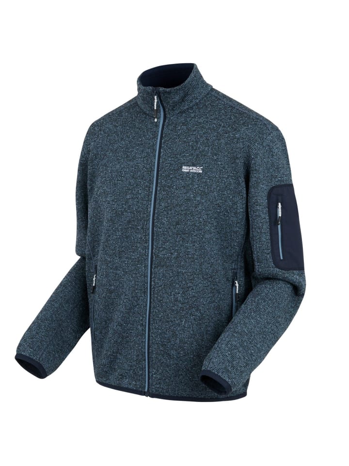 

Regatta Вязаная флисовая куртка Newhill синего цвета