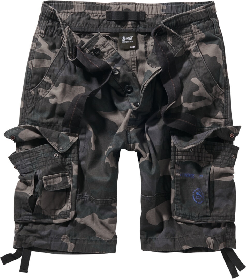 

Шорты Brandit Pure Vintage Cargo Shorts, темный кмуфляж