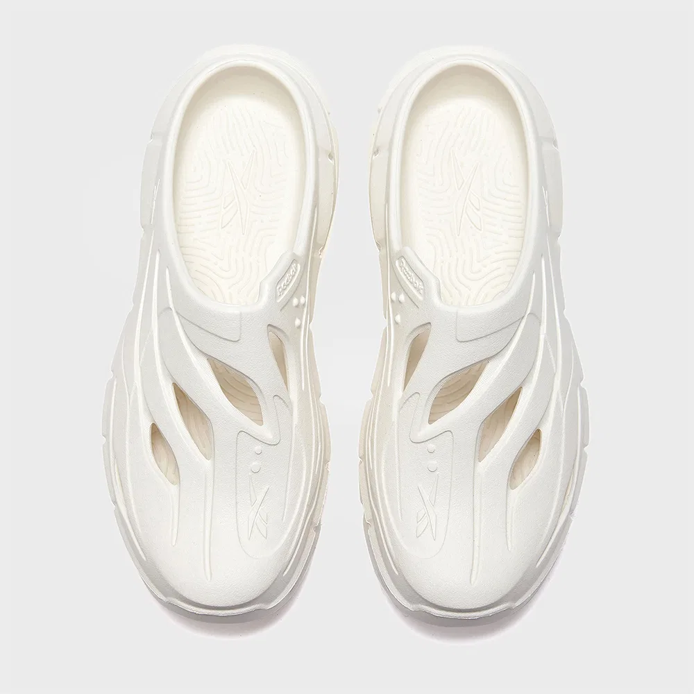 Мужские сабо Zig Clog кремового цвета от Reebok — фото 4