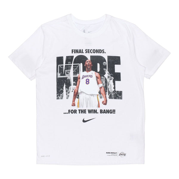 

Футболка dri-fit kobe 2006 playoffs double kill sun short sleeve male white Nike, белый
