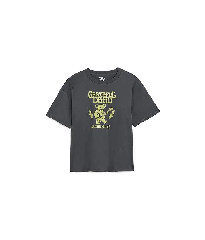 Футболка с принтом Coast Cotton Jersey Chaser Kids, Heavy Metal