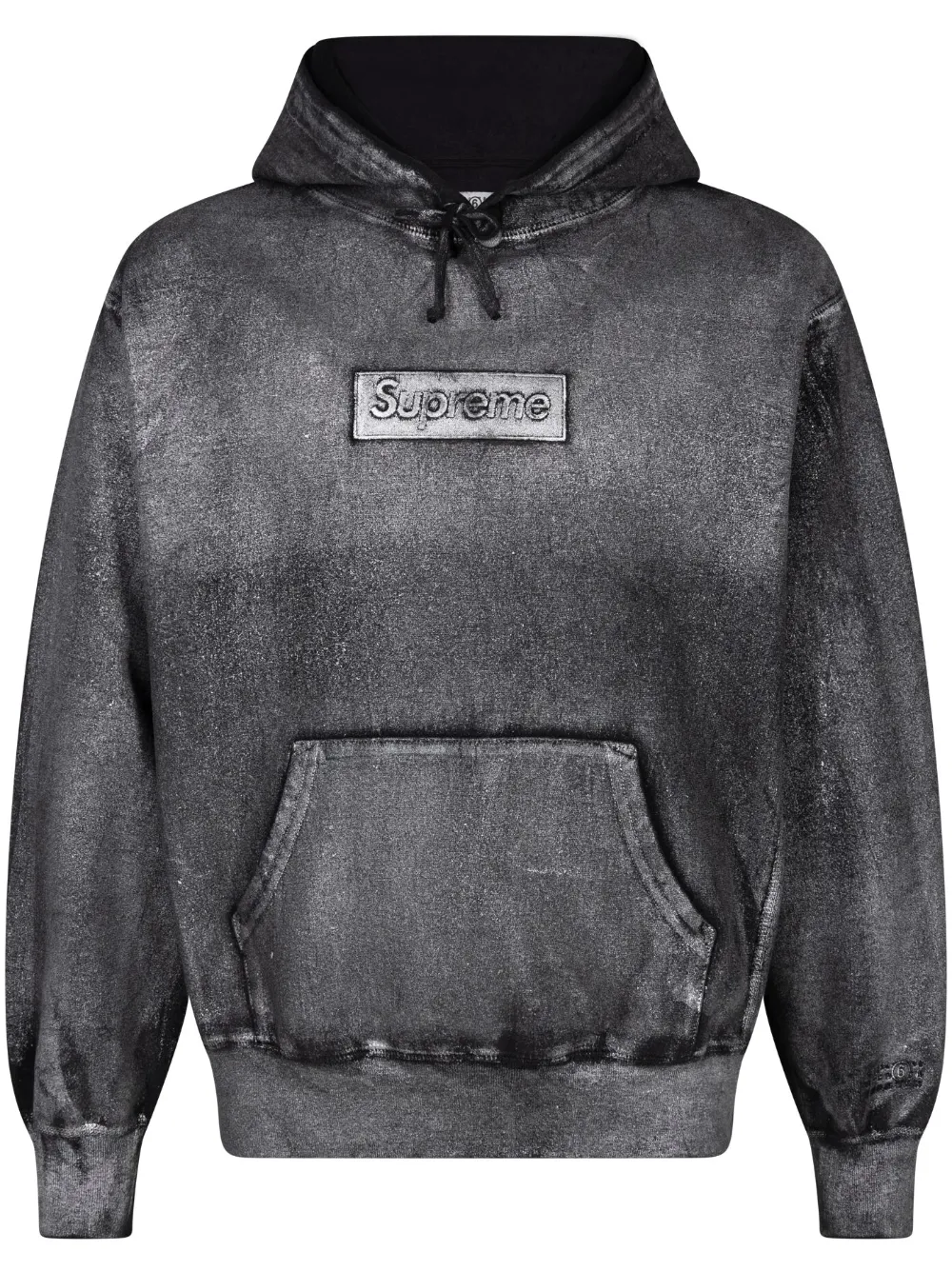 

Худи Maison Margiela из коллаборации с MM6 Supreme, черный