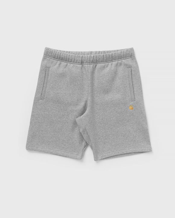 

Шорты Carhartt Wip Chase Sweat Short, цвет grey heather / gold