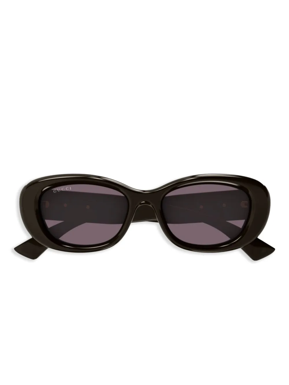

Солнцезащитные очки Double G Gucci Eyewear, черный