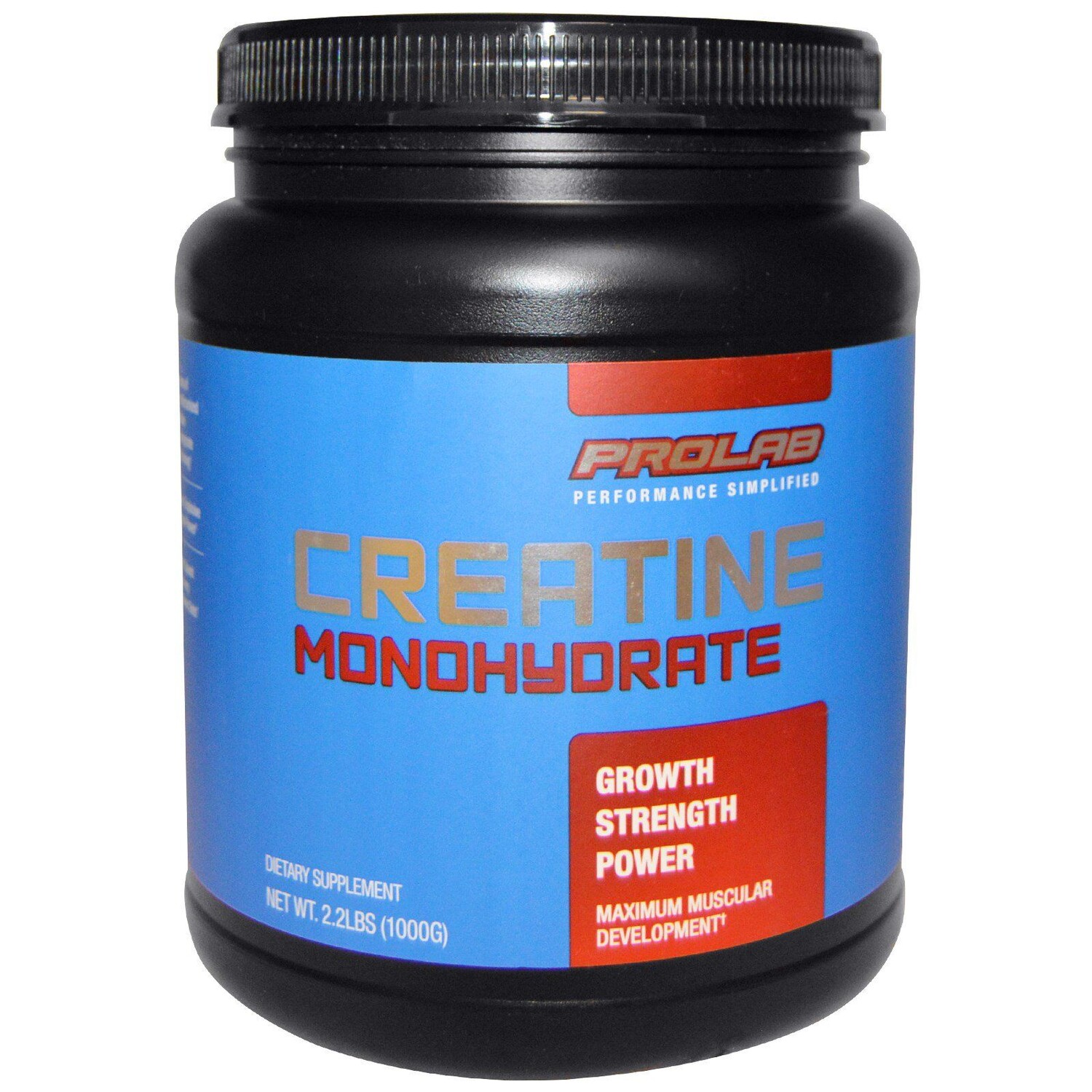 

ProLab Nutrition Моногидрат креатина 2,2 фунта (1000 г)