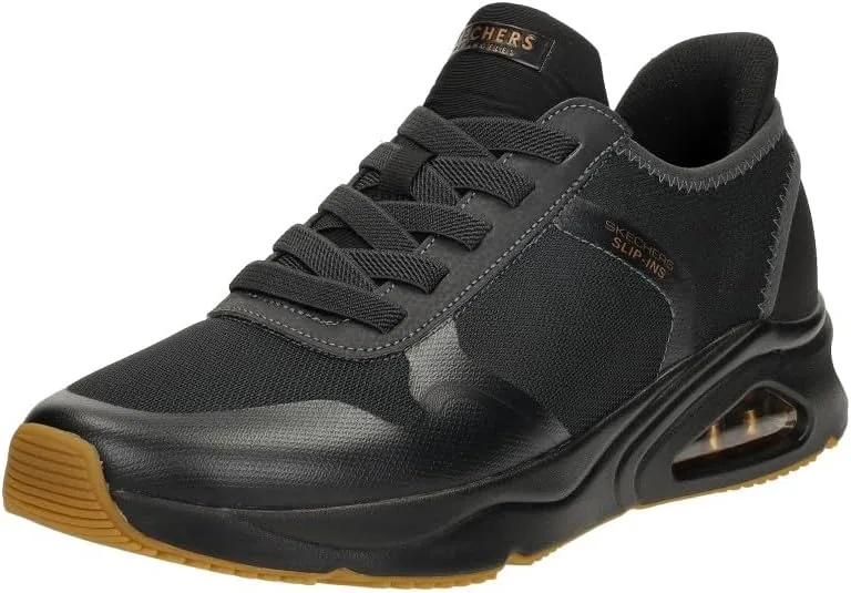 Кроссовки Skechers Tres-Air UNO Necessairy Comfort, черные — фото 2
