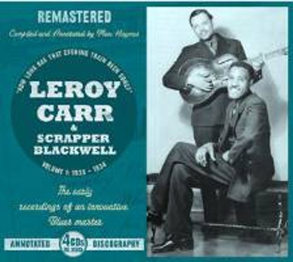 

Диск CD Vol. 1, 1928-1934: How Long Blues - Leroy Carr, Scrapper Blackwell