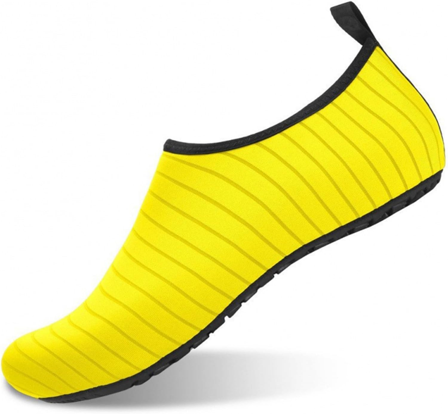 

Водные тапочки для женщин, быстросохнущие носки для аква-йоги, обувь для плавания и пляжа, босоножки с широким носком, нескользящие кроссовки для водных видов спорта Kubbon, желтый
