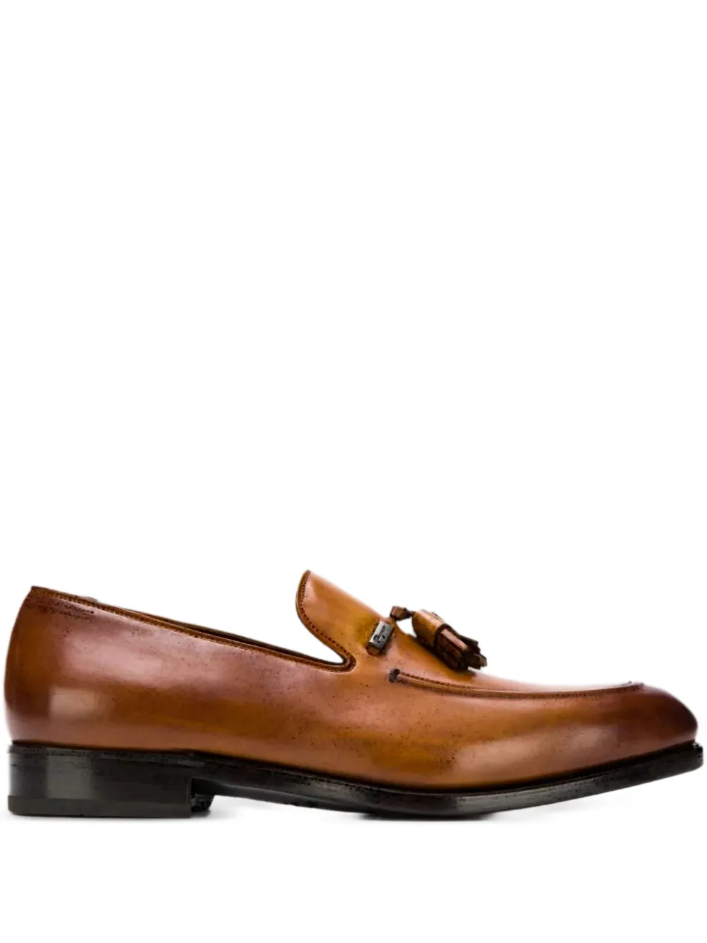 

Классические лоферы с кисточками Ferragamo, коричневый