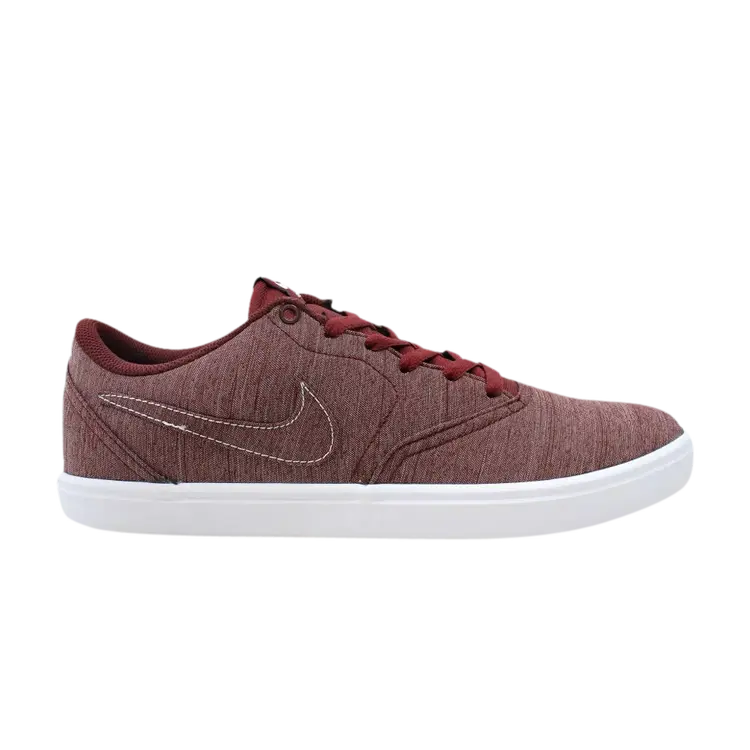 

Кроссовки Nike Check Solar SB Canvas Premium 'Dark Team Red', красный