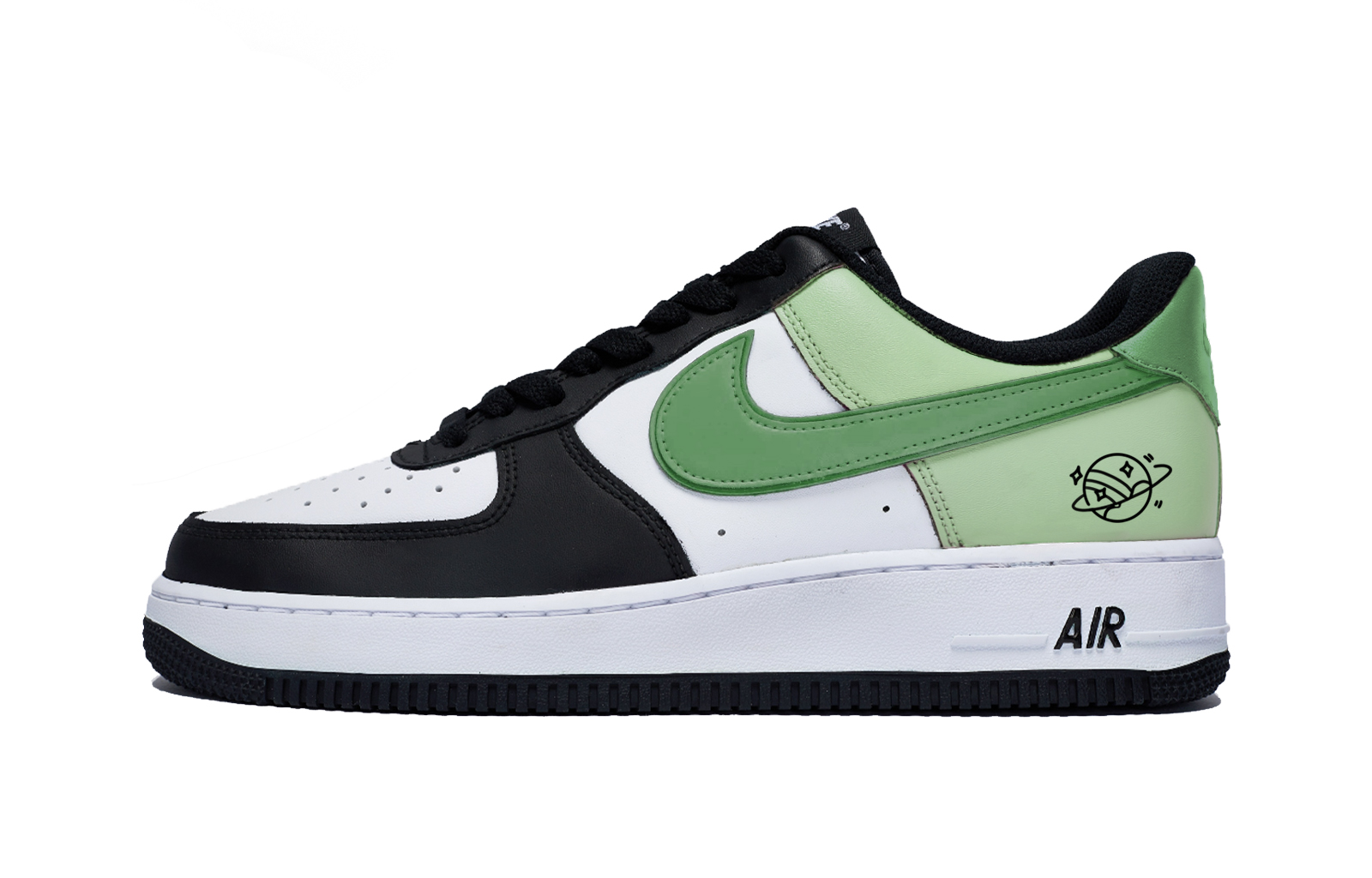

Nike Кроссовки Air Force 1 Sparkling Matcha Slip с низким верхом для скейтборда, мужские, белые, зеленые