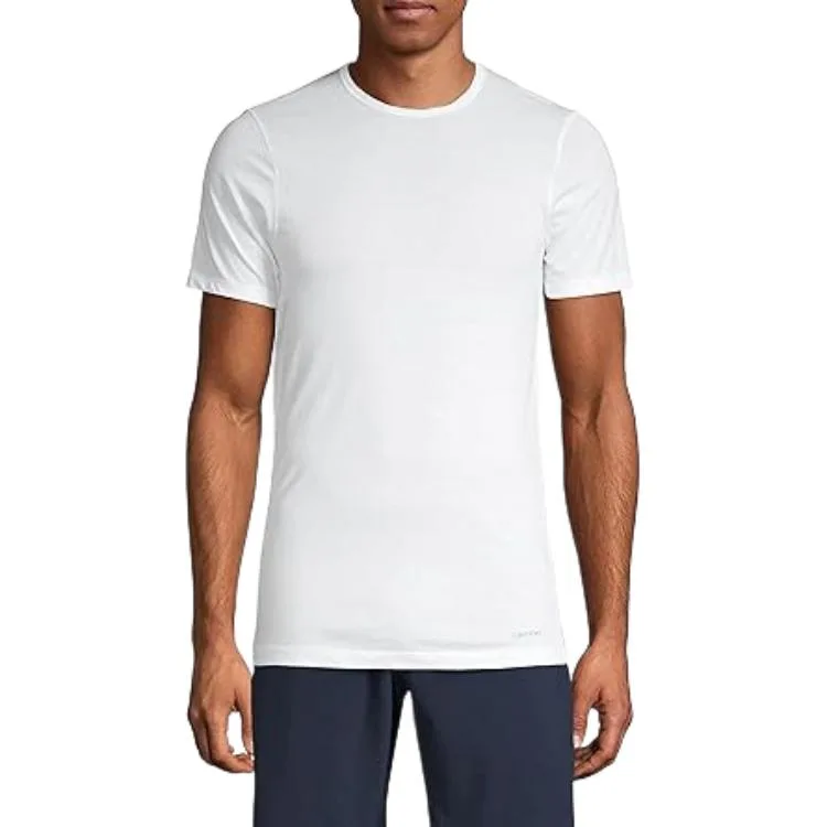Футболка мужская, 3 шт Calvin Klein, 3 Pack (White) — фото 3