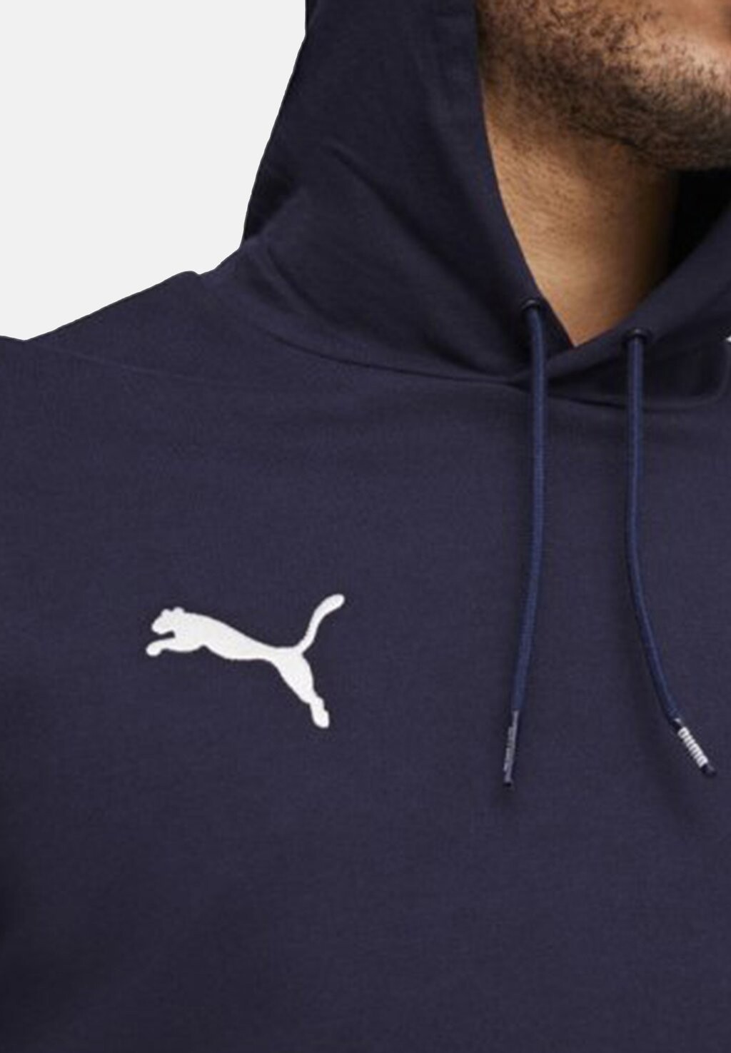 Толстовка с капюшоном TEAMGOAL Puma, темно-синий — фото 3