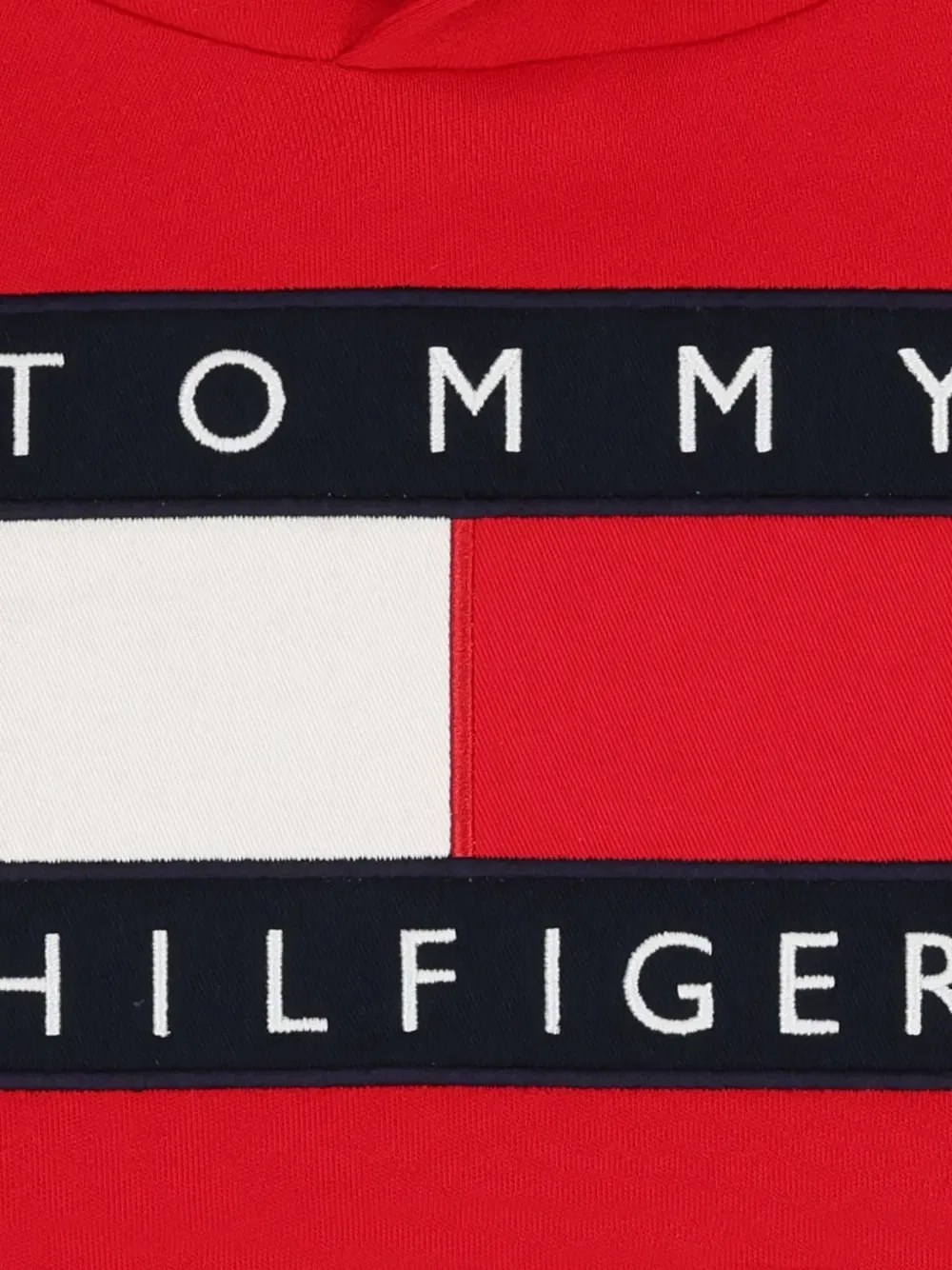 Худи с логотипом Tommy Hilfiger Junior, красный — фото 4