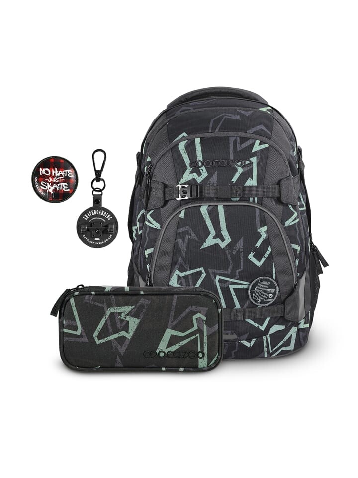 

Рюкзак Coocazoo Schul Set MATE COLOUR UP Set, цвет reflective graffiti & street vibes