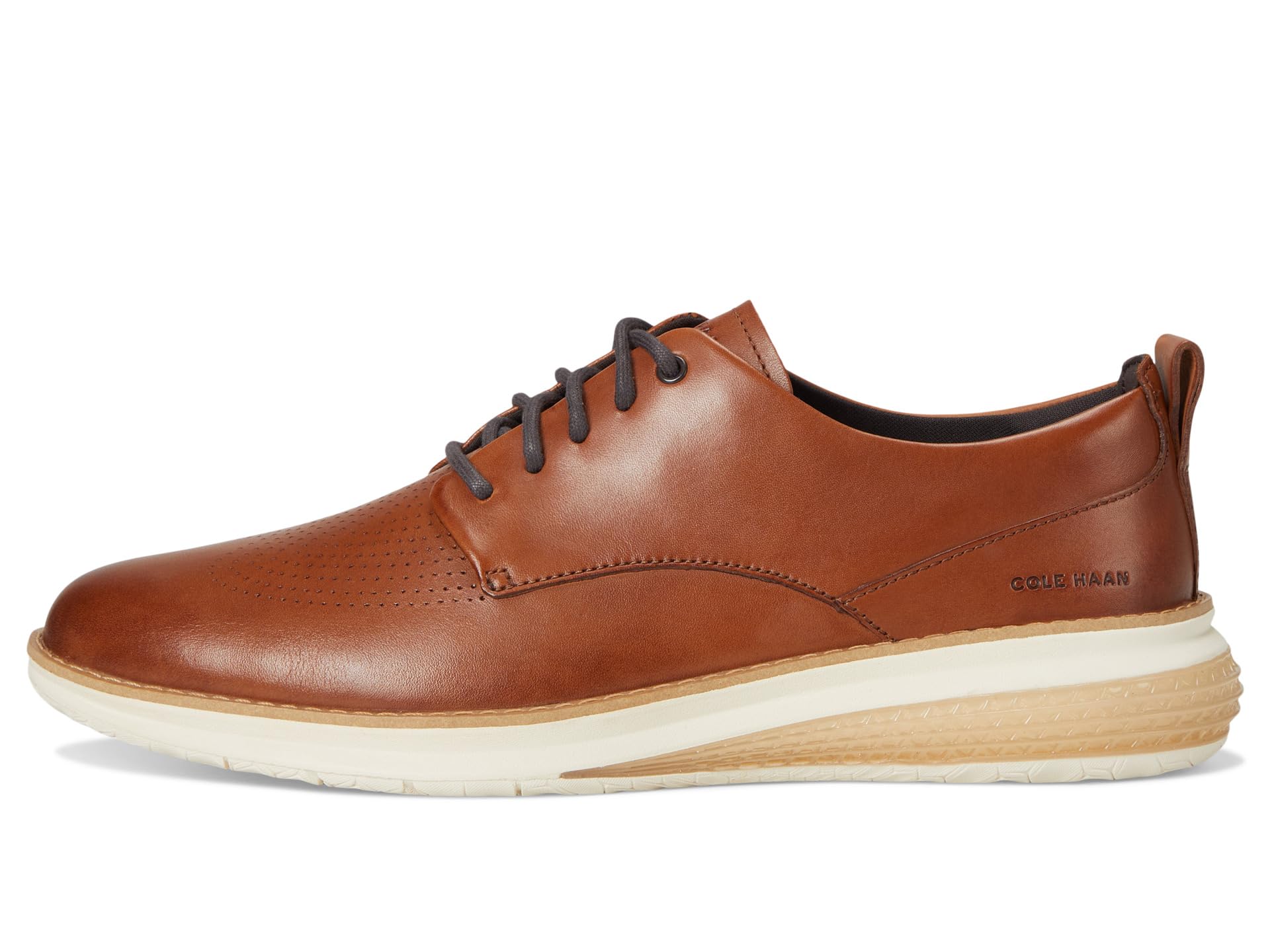Оксфорды Cole Haan Originalgrand Energy Weave Plain Toe Oxford, цвет British Tan/Ivory/Dark Chocolate — фото 4
